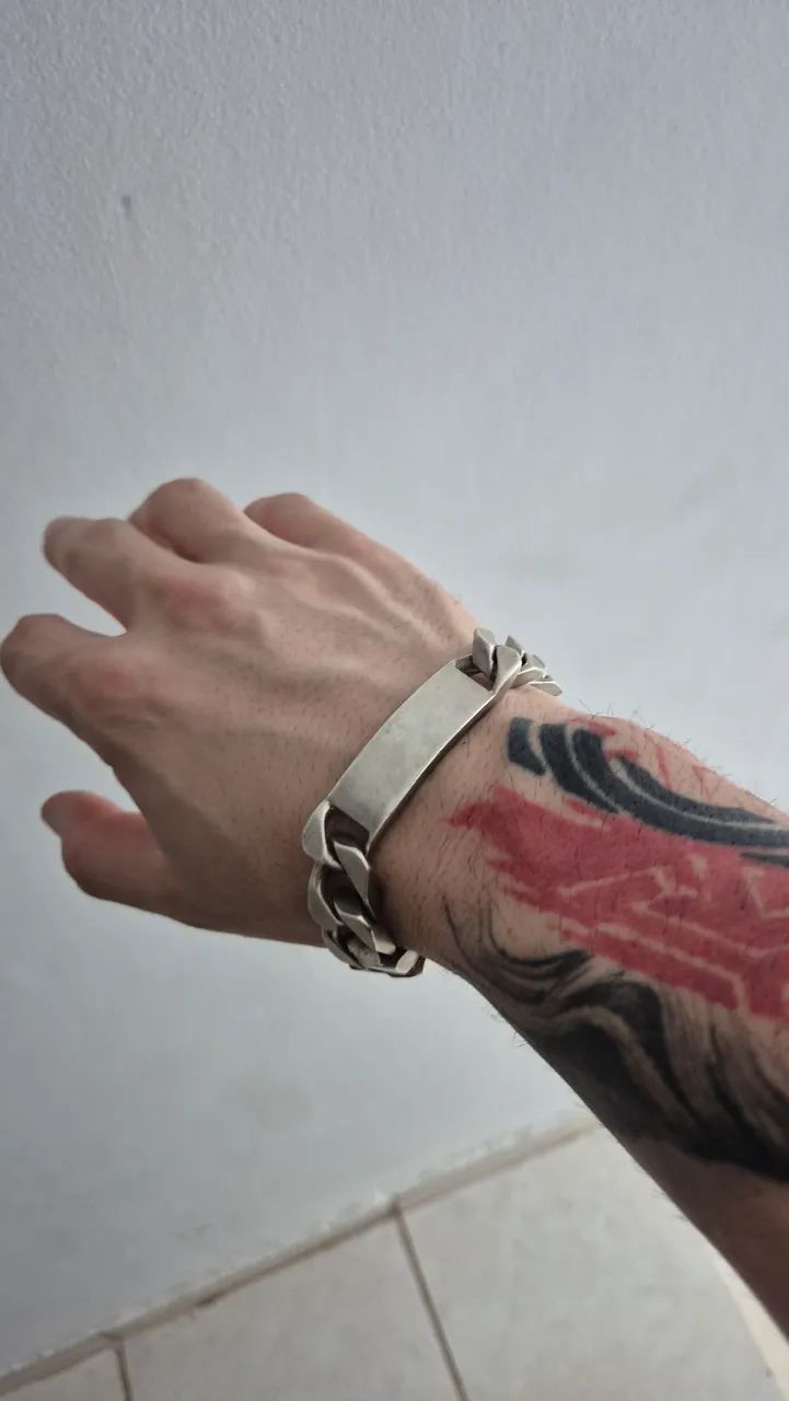 Pulseira de prata