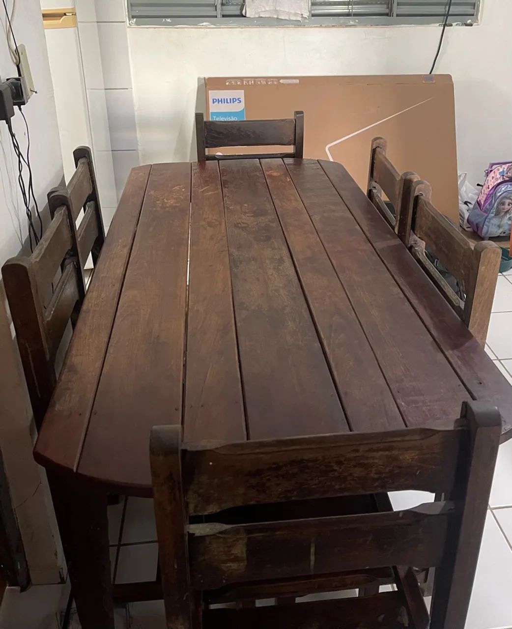 Mesa de madeira  - Foto 4