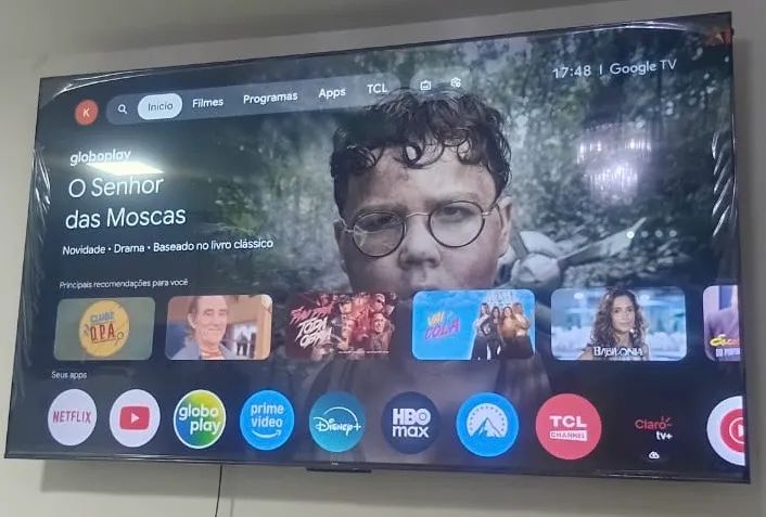 TV 75 polegadas  Marca TCL UHD 4K  MODELO 75P6K *TEM CONVERSA NO VALOR * - Foto 2