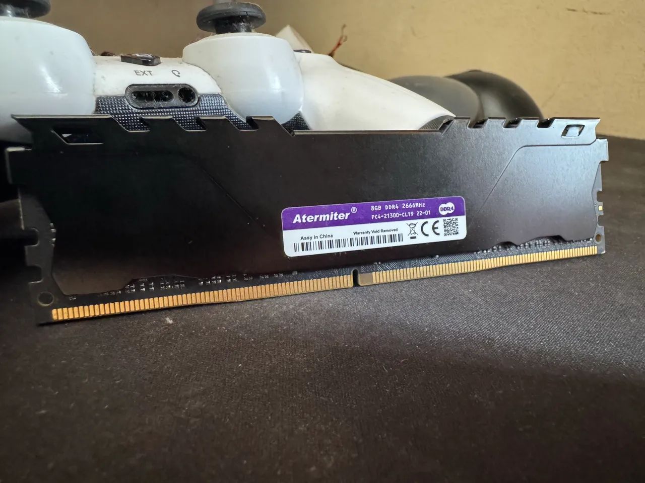 Memória RAM 8GB 2666 MHz preto  - Foto 2