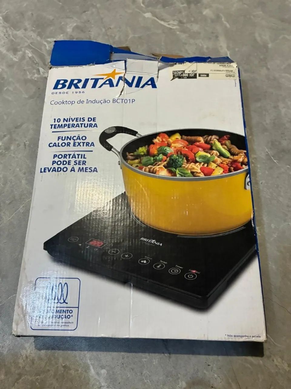 cooktop  deinduçao britania 1 boca - Foto 2