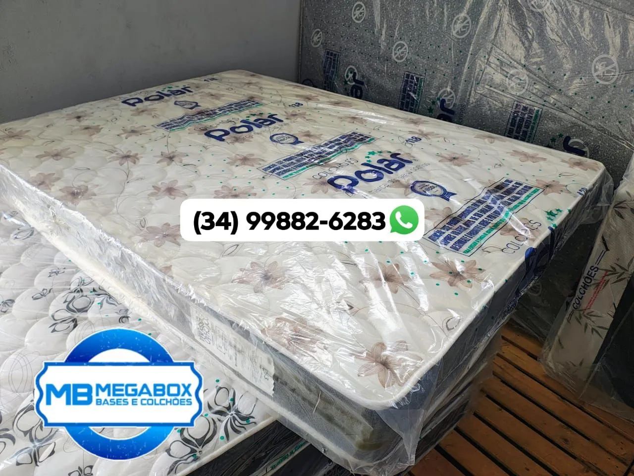 Colchão Polar D33 Novo com Entrega Grátis 