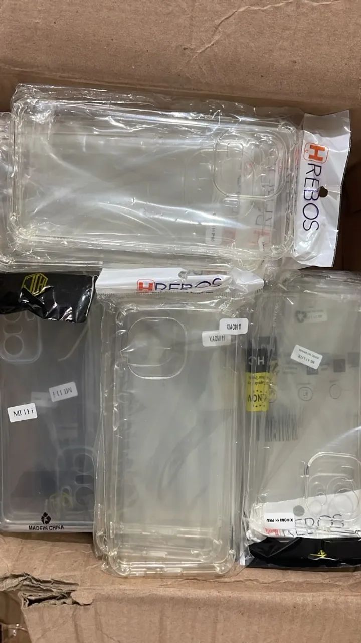 Lote com Mais de 10 Mil Capinhas para Diversos Celulares Transparentes! - Foto 2