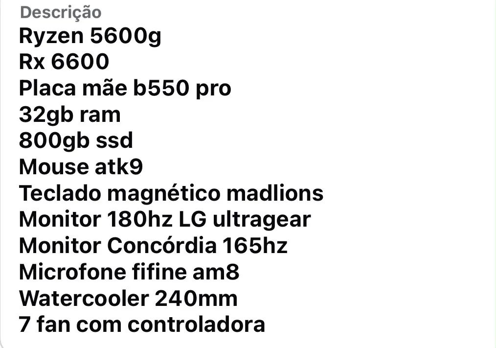COMPUTADOR GAMER COMPLETO - Foto 4