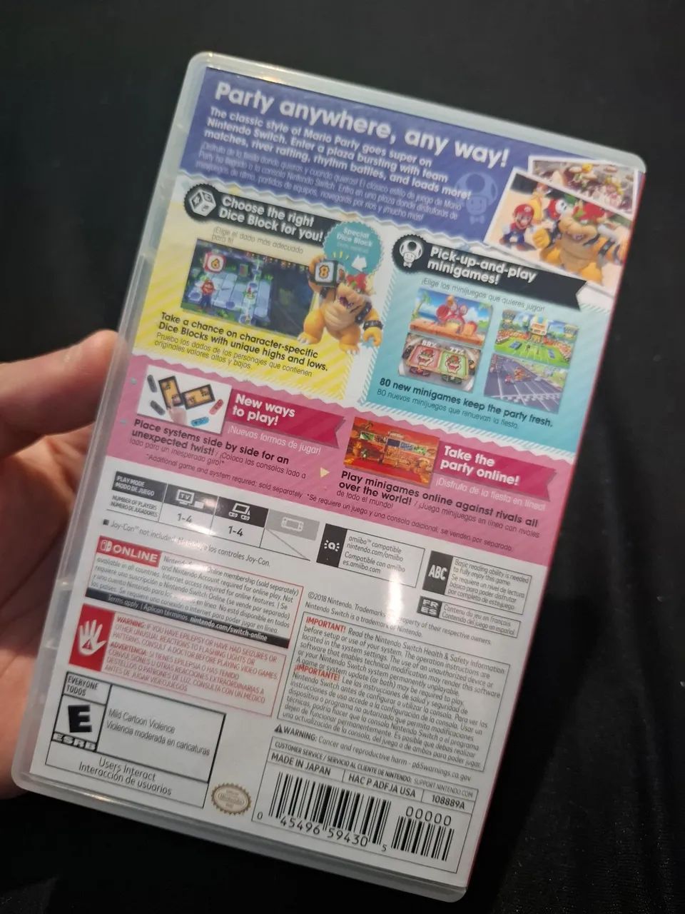 Jogos Super Mário Party Nintendo Switch  - Foto 2