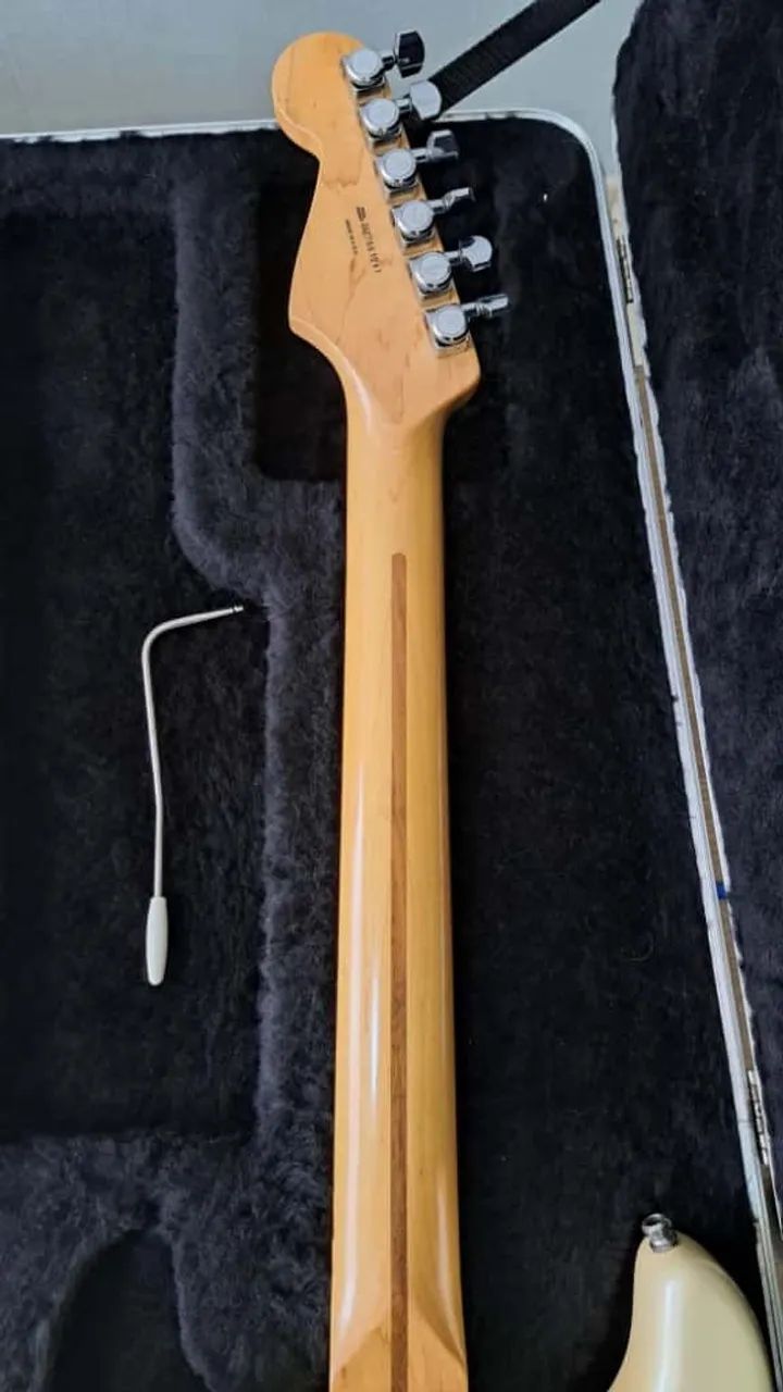 Fender American Deluxe Olympic White 2007 - case original - Foto 5