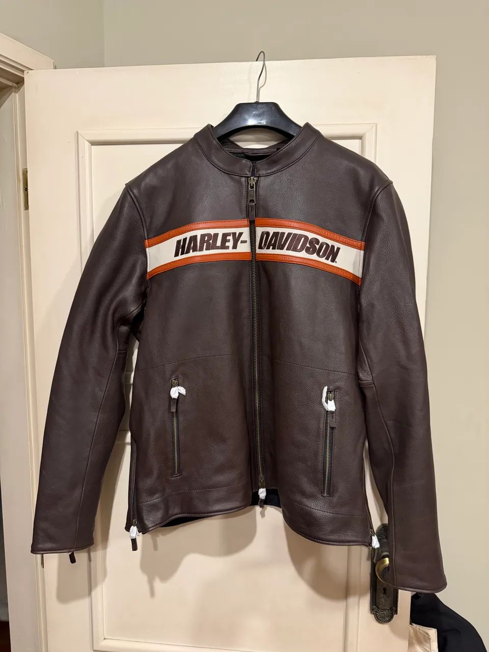 Jaqueta Couro Harley Davidson - Victory Lane - tamanho XL - Roupas