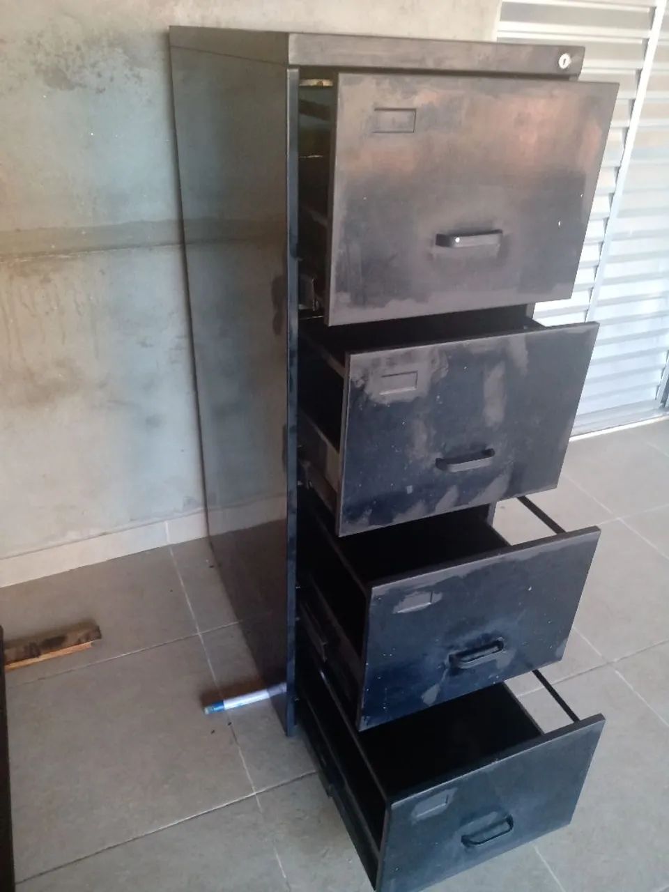 Arquivo de aço 4 gavetas  - Foto 2