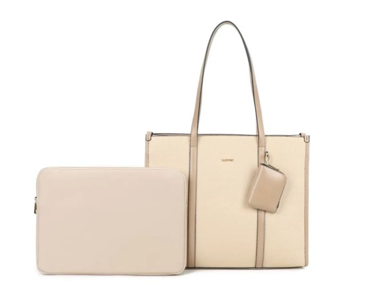 Bolsa cor leite com case para notebook 