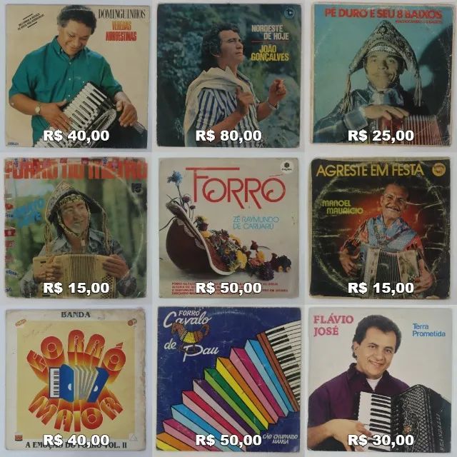 Discos de Vinil de Forró - Foto 3