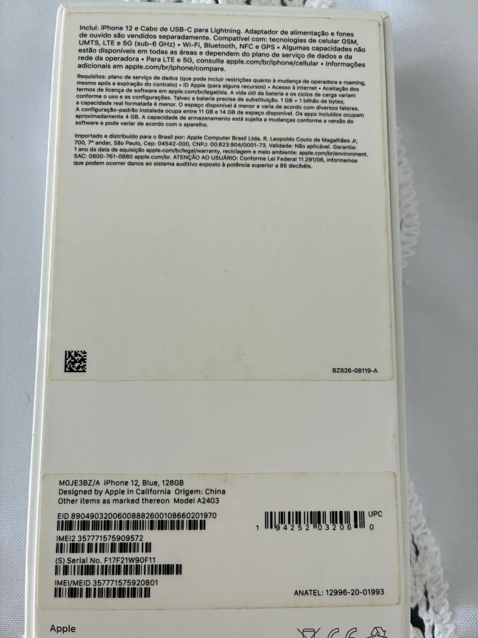 確認(∩>o<∩)♡ Vendo iPhone 12 USADO, 128 Gb . - Celulares e Smartphones