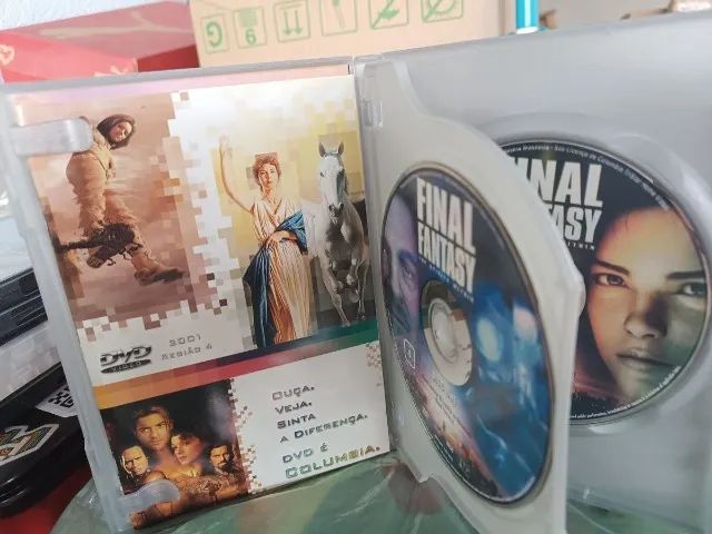 dvd duplo final fantasy the spirits within edição especial - Foto 2