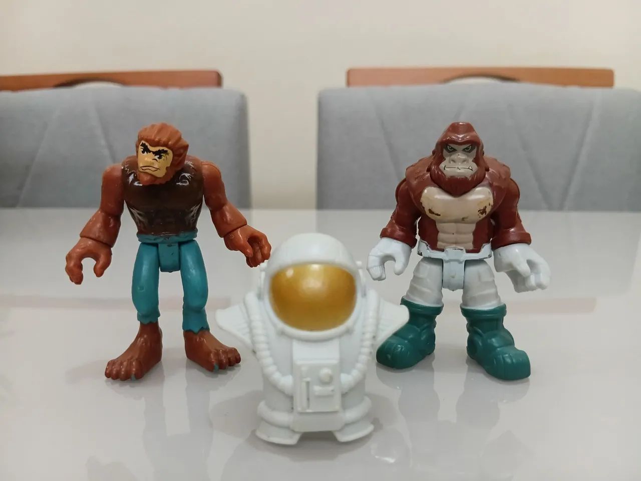 Lobisomem e Gorila Espacial Imaginext 