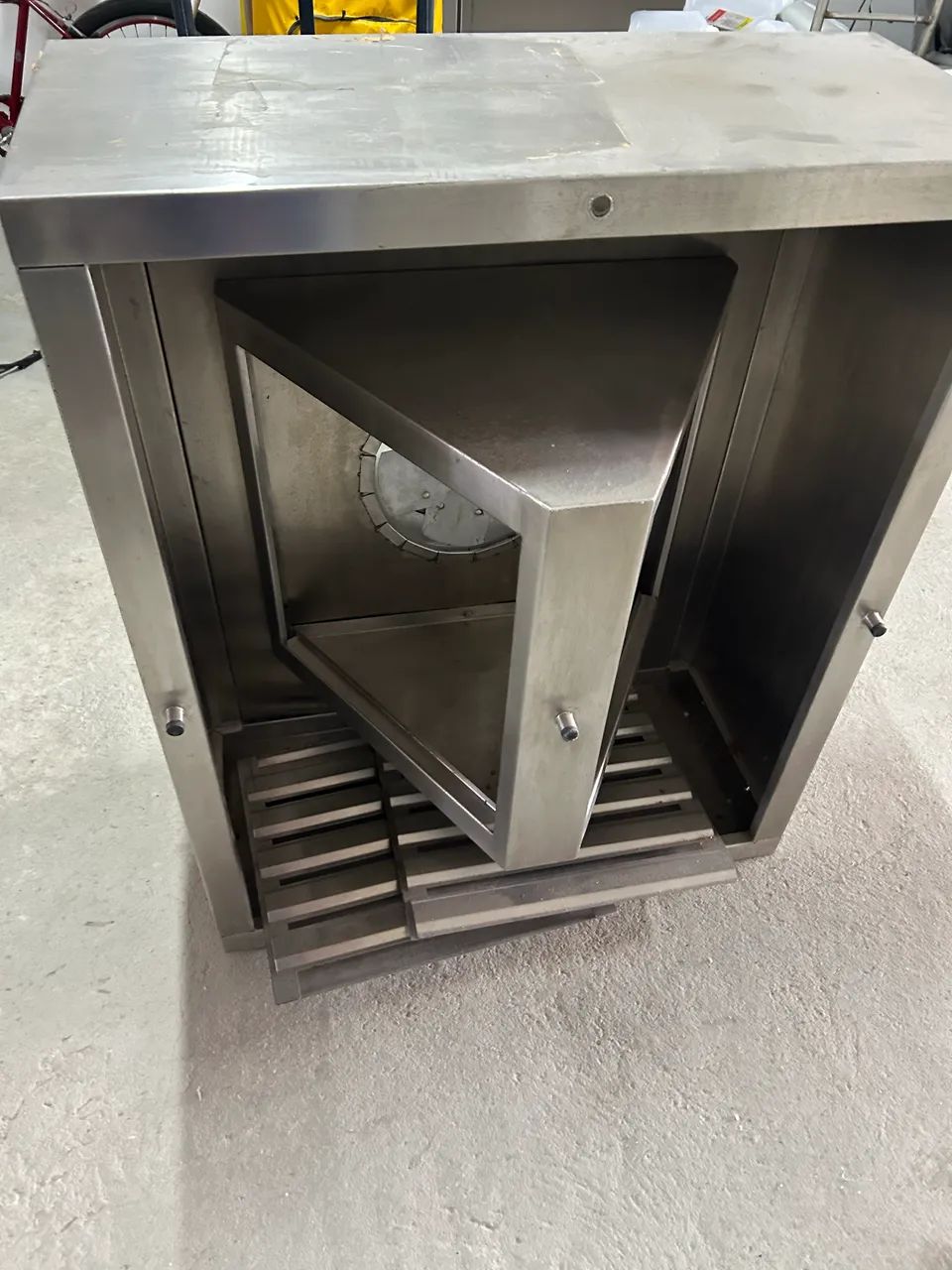 Coifa de inox para cozinha industrial 