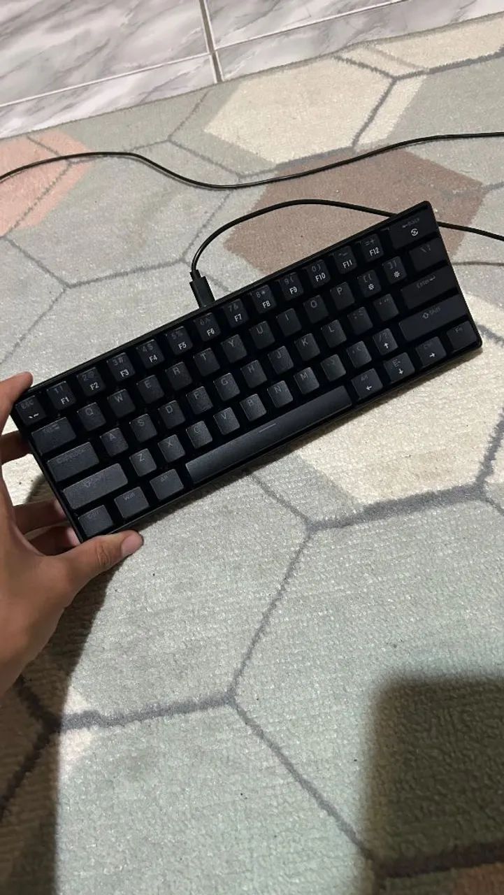 Teclado mecânico switch azul  - Foto 2