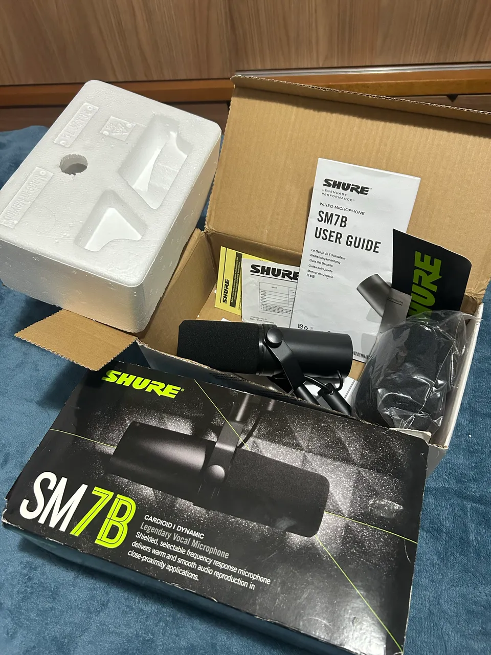 【国内正規品】SHURE SM7B / テストのみほぼ新品・欠品なし Shure SM7B Vocal Dynamic Microphone