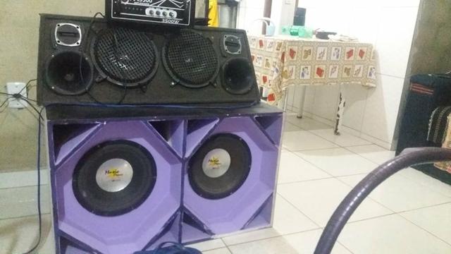 Aparelho de Som Com Amplificador