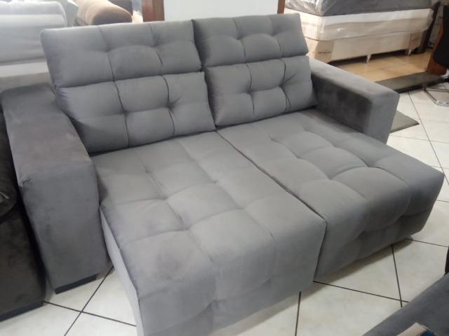 Sofá 2,10L retrátil e Reclinável D26 soft