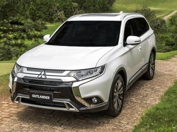 Mitsubishi Outlander HPE 2.0 160CV 7 Lugares Bco Couro Teto solar Conheça o Mit Fácil - Foto 2
