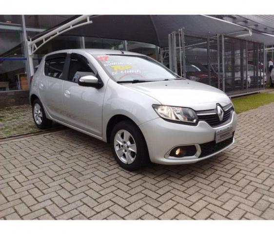 RENAULT SANDERO DYNAMIQUE NOVA GERAÇÃO 1.6 8V HIPOWER FLEX Prata 2016/2017