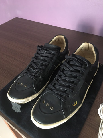 osklen riva preto couro