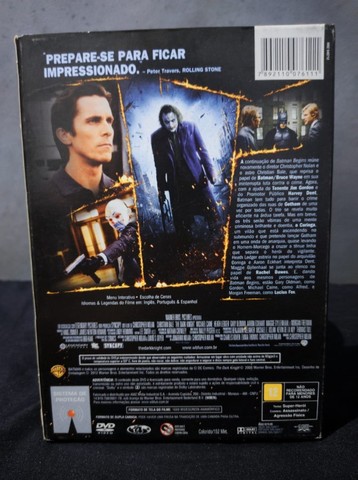 dvd o cavalheiro das trevas  - Foto 2