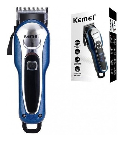 Máquina Cortar Cabelo Profissional Kemei Km-1995 Bivolt - Foto 2