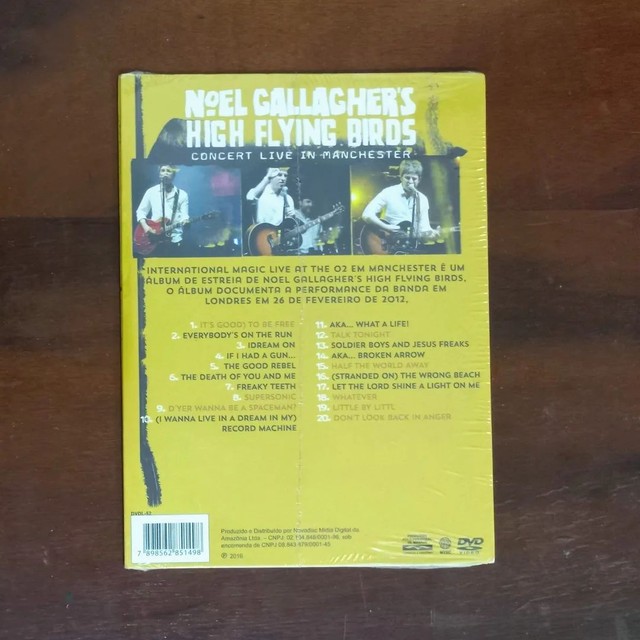 DVD lacrado Noel Gallagher Live Manchester  - Foto 2