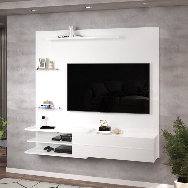 Sala rack bancada painel home para t.v 70" - Foto 3