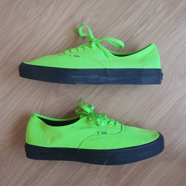 neon vans authentic