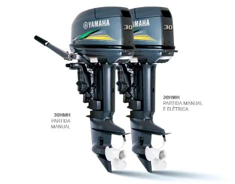 Promoção motor de popa Yamaha 30hp com e sem partida elétrica a pronta entrega!!! - Foto 2