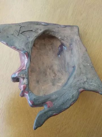 Peça única obra de arte, cerâmica vitrificada  - Foto 2