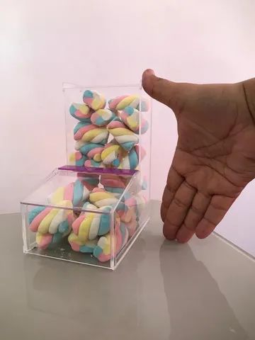 Pote p açaiteria em acrílico 