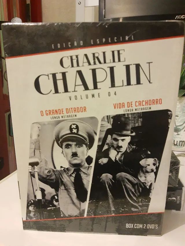 DVD- BOX- CHARLIE CHAPLIN - EDIÇÃO ESPECIAL VOL.04