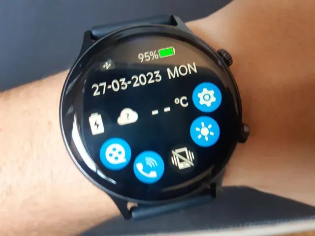 VENDA RÁPIDA!! SMARTWATCH PROVA D'ÁGUA BARATO PARECIDO DA SAMSUNG SÓ NÃO LÊ MENTES KK - Foto 6