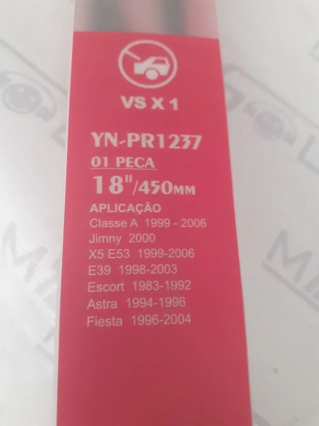 Palheta traseira. Modelos especifico dos carros, na embalagem. Nova. Colocada.  - Foto 2