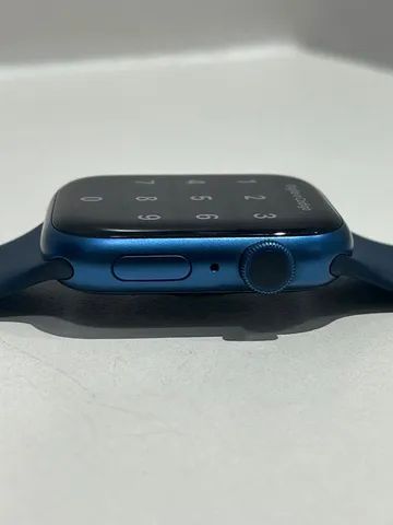 Relógio Apple Watch MKNY3LL/A SE 40mm / GPS - Prata/Azul no