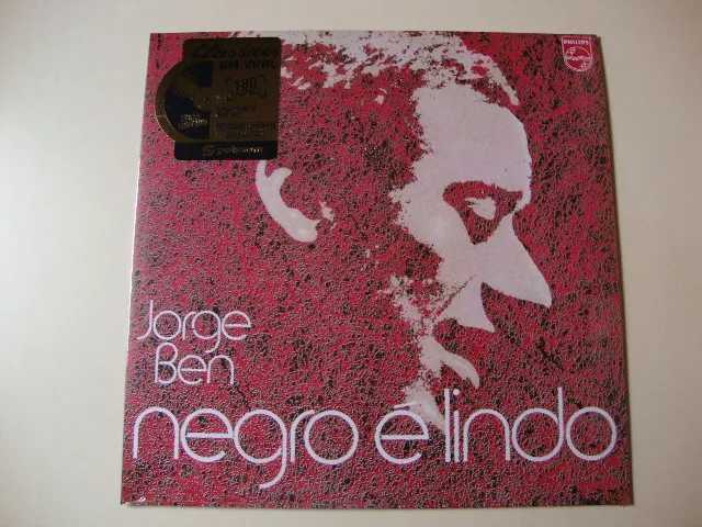 LP - Vinil - Jorge Ben - Negro É Lindo- Lacrado, 180g. (envio Jadlog ou Correios)