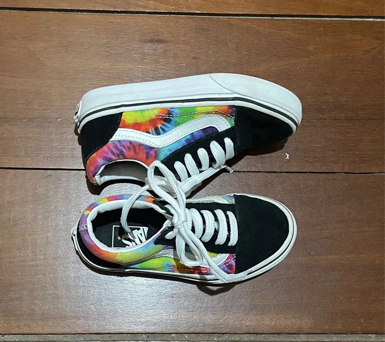 Tenis arcoiris vans online