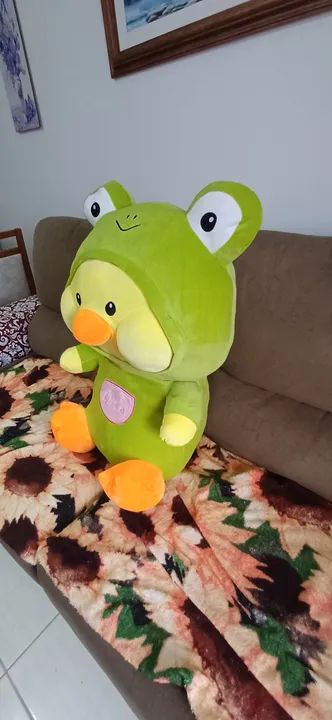 Patinho Sapinho gigante<br>Tamanho : 80 cm. - Foto 5
