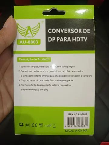 Adlaptador Conversor Displayport para Hdmi - Foto 2
