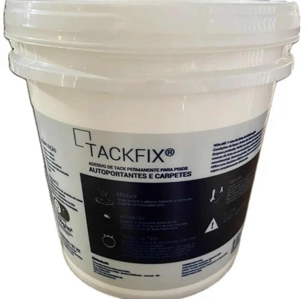 Adesivo TACKFIX 3,5kg para carpete e pisos autoportantes (adesivo de Tack Permanente) - Foto 2