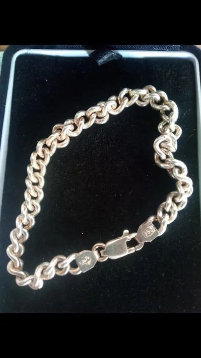  Pulseira em prata 950 - Foto 3