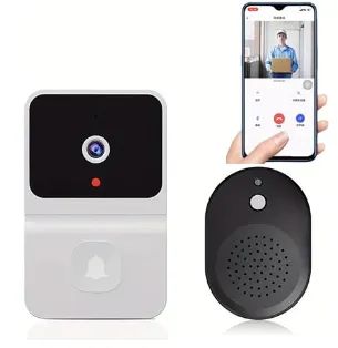 Campainha Residencial E Comercial Interfone Inteligente Com Camera E Audio Video Voz etc..