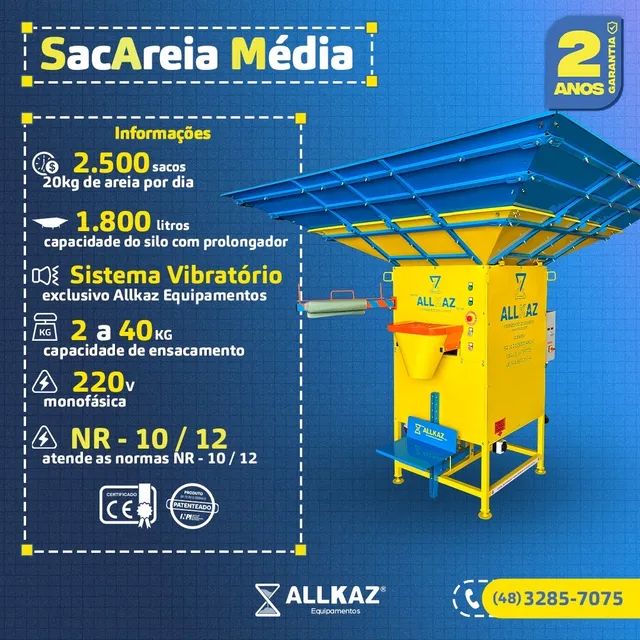 Máquina de ensacar areia e brita - Nova - Foto 3