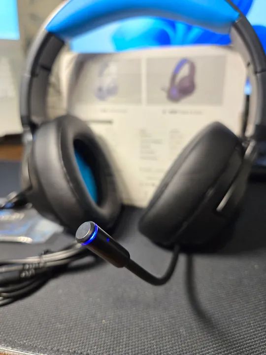 Headset Gamer com Microfone - Novo - Foto 3