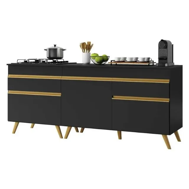 Promoção Conjunto Cozinha Preta