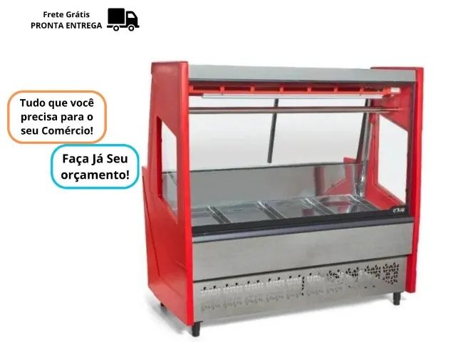 Balcao de Carne Polar 1,5M Luxo 