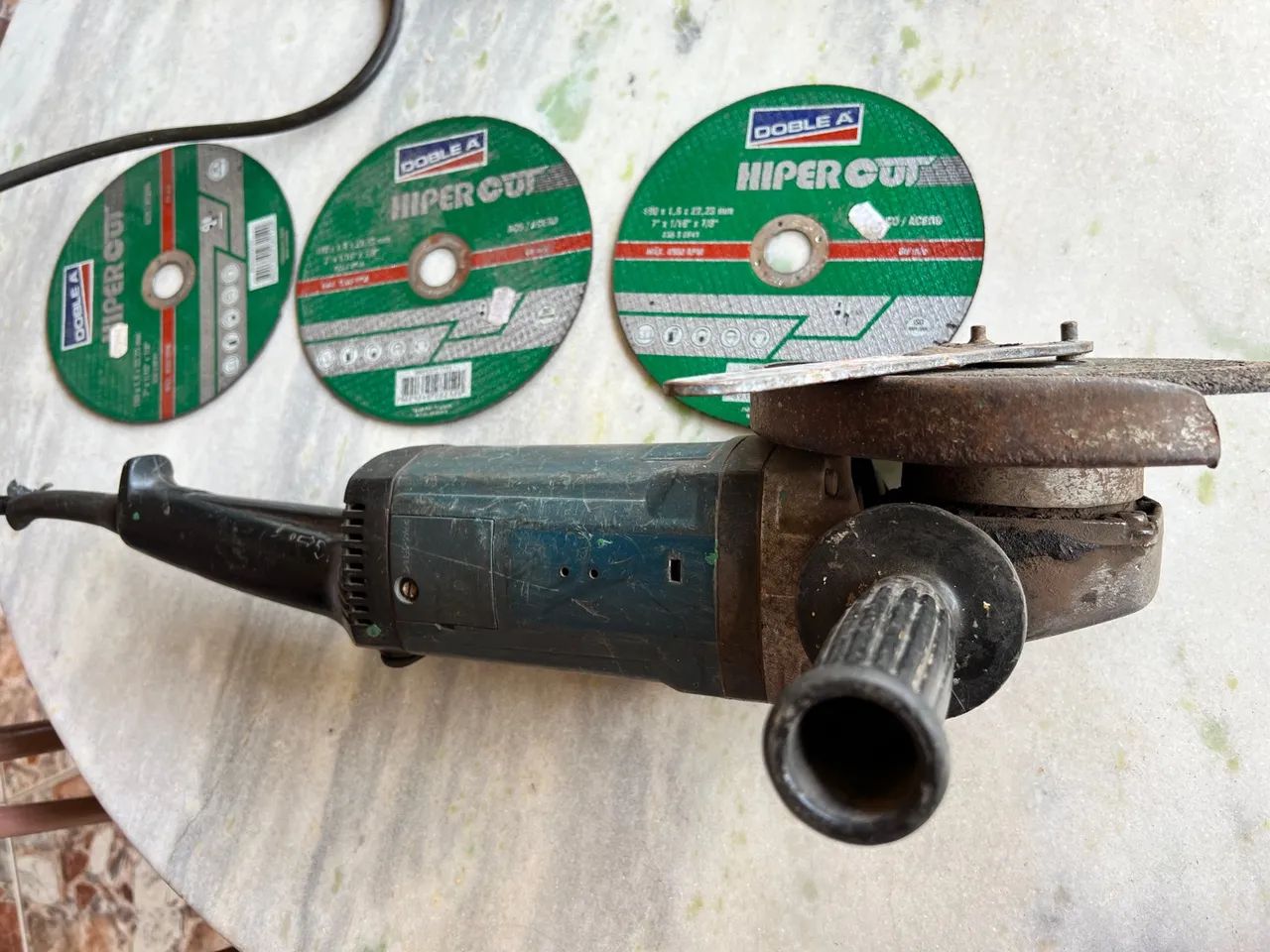 Esmerilhadeira Lixadeira Bosch - Maçarico de Corte White Martins