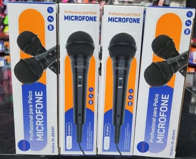 Microone com fio Profissional